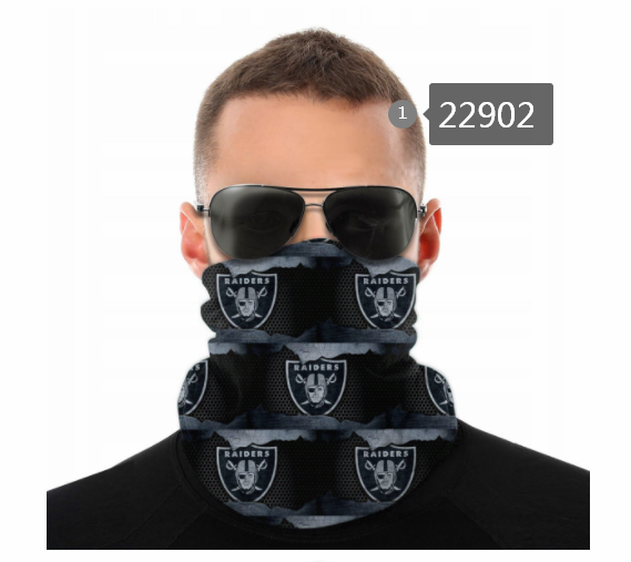 2021 NFL Oakland Raiders #26 Dust mask with filter->nfl dust mask->Sports Accessory